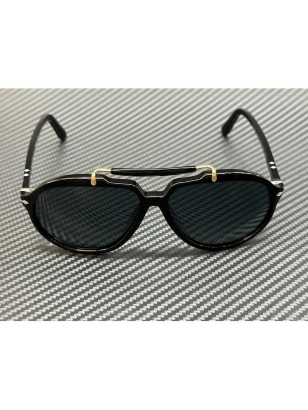 New Persol Men Black Sunglasses 57-13-140